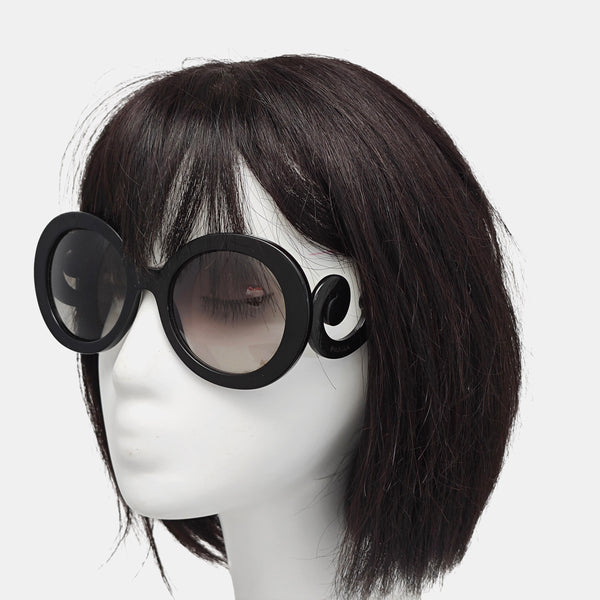 Synthetic Sunglasses Black