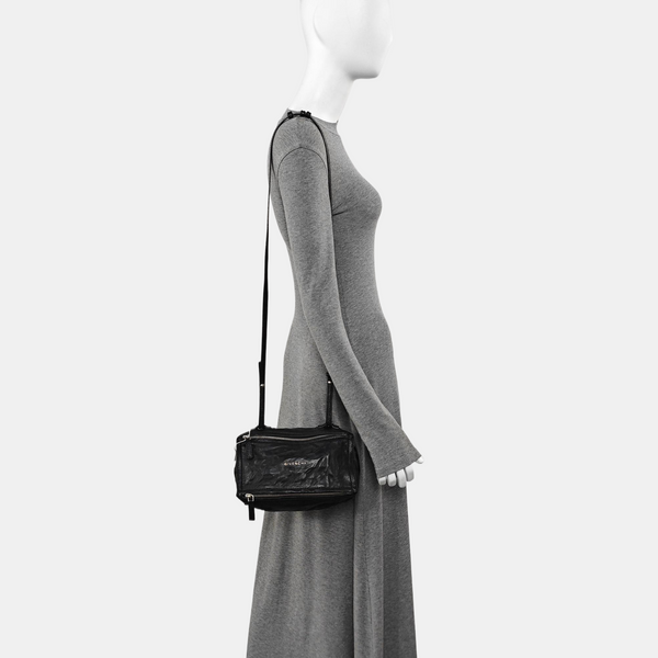Calfskin Shoulder Bag Black