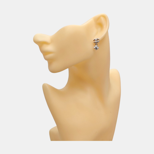 Metal Silver Earrings