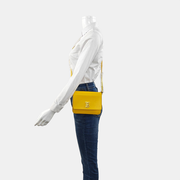 TB Mini Calfskin Yellow