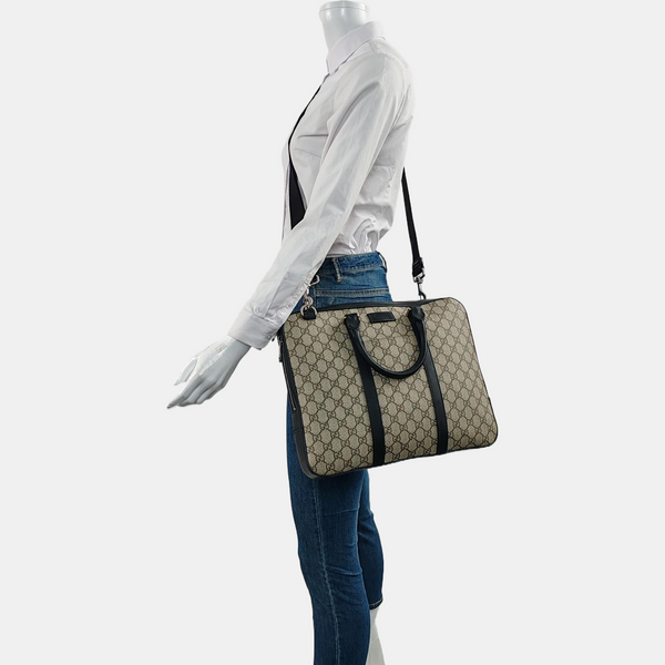Monogram Coated Canvas Black