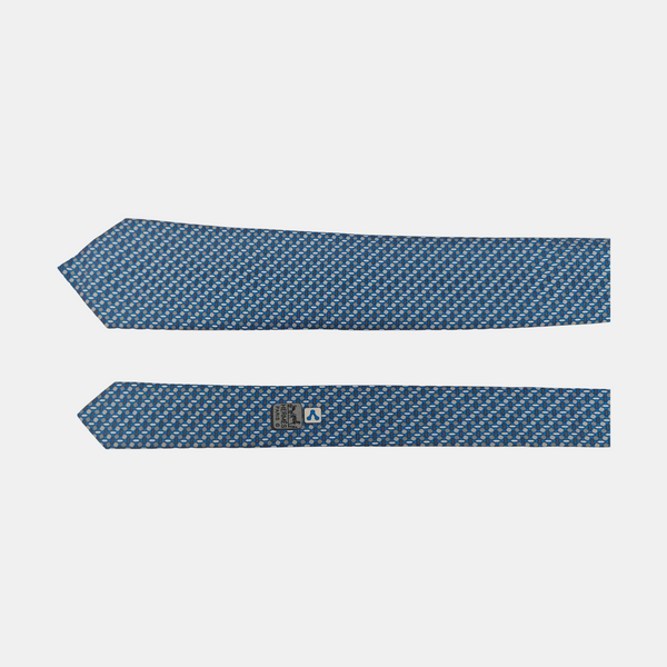 Mulberry Silk Tie Blue