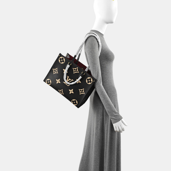ONTHEGO MM Monogram Calfskin Black