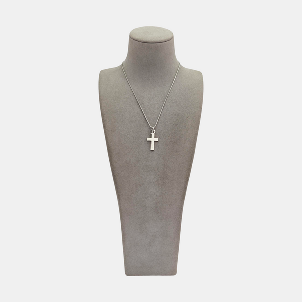 CD Swing Metal Silver Necklace