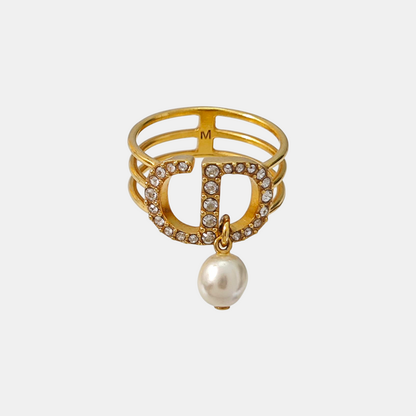 Petit CD Metal Gold Ring EU 51