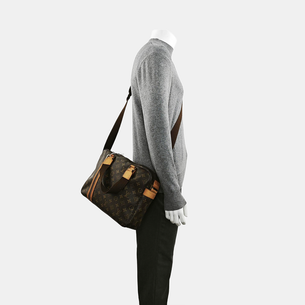 BOSPHORE Monogram Coated Canvas Brown