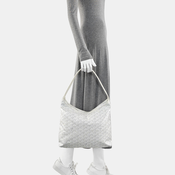 Hobo Coated Canvas White