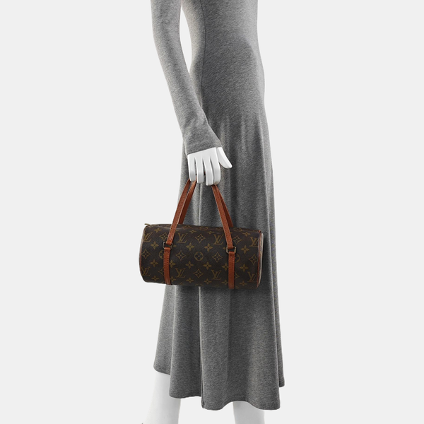 PAPILLON 26 Monogram Coated Canvas Brown