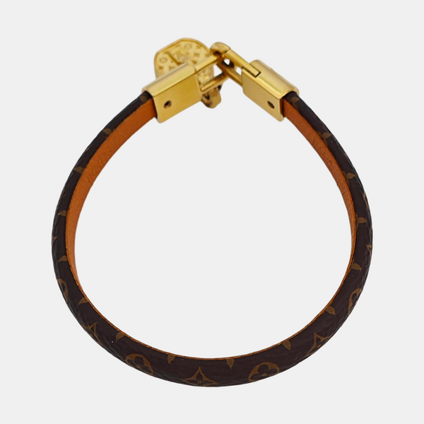 LV TRIBUTE Metal Brown Bangle