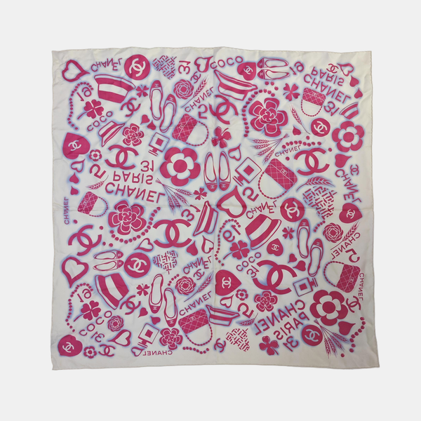 Mulberry Silk Silk Scarf Multicolor