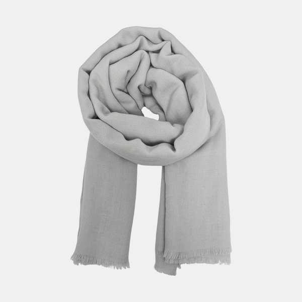Wool Scarf Gray