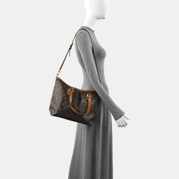 PALERMO PM Monogram Coated Canvas Brown