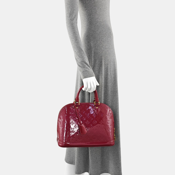 ALMA PM Patent Leather Red