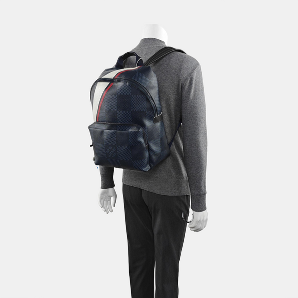 APOLLO Damier Coated Canvas Blue