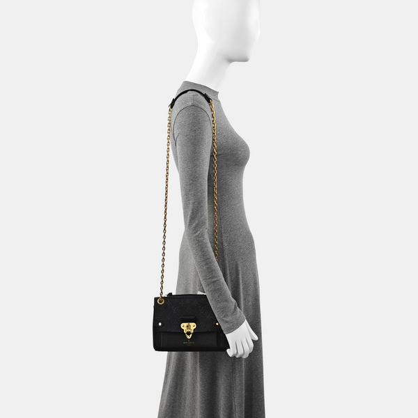 VAVIN BB Monogram Calfskin Black