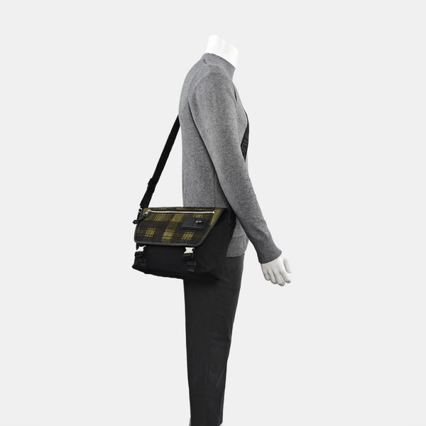 Fabric Shoulder Bag Black