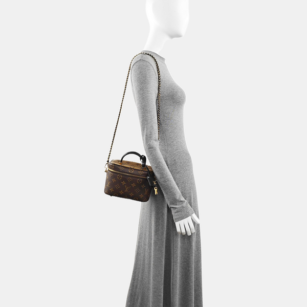 VANITY PM Monogram Coated Canvas Brown