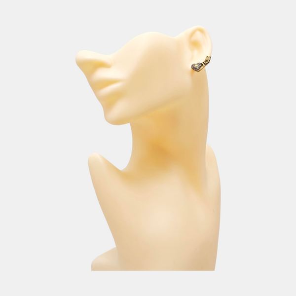 J'adior Metal Gold Earrings