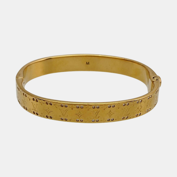NANOGRAM Metal Gold Bangle