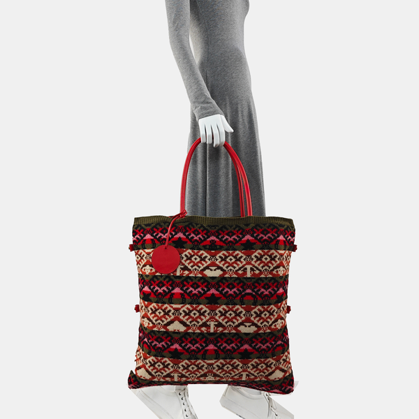 Fabric Tote Bag Multicolor