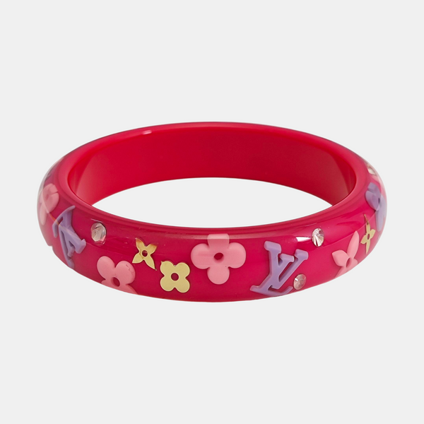Resin Pink Bangle