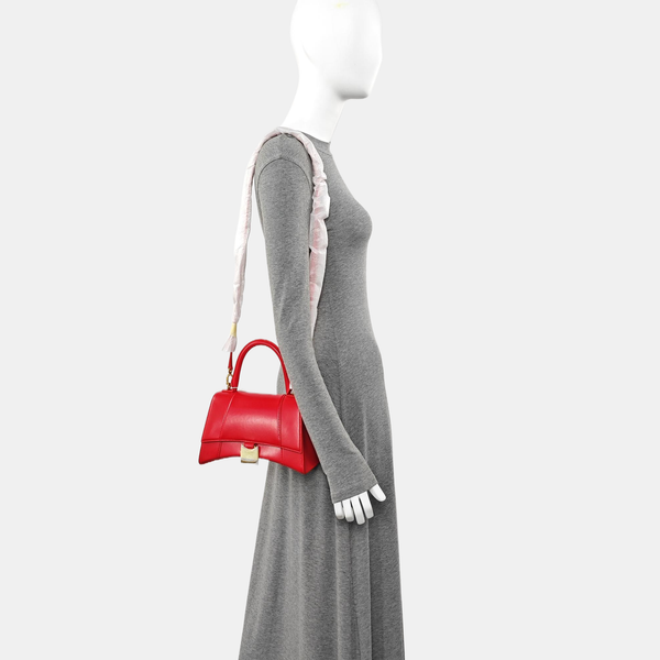Hourglass S Calfskin Red