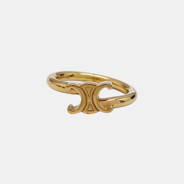 Metal Gold Ring HK 11