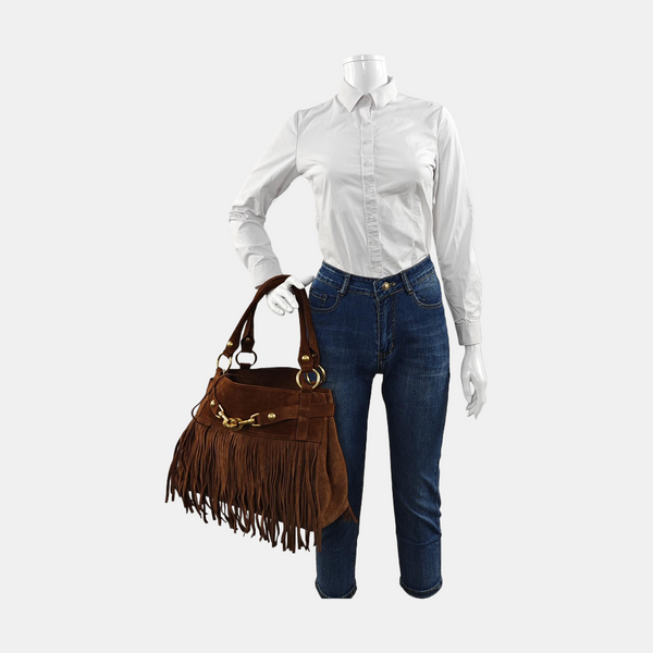 ANNABEL Medium Suede Brown