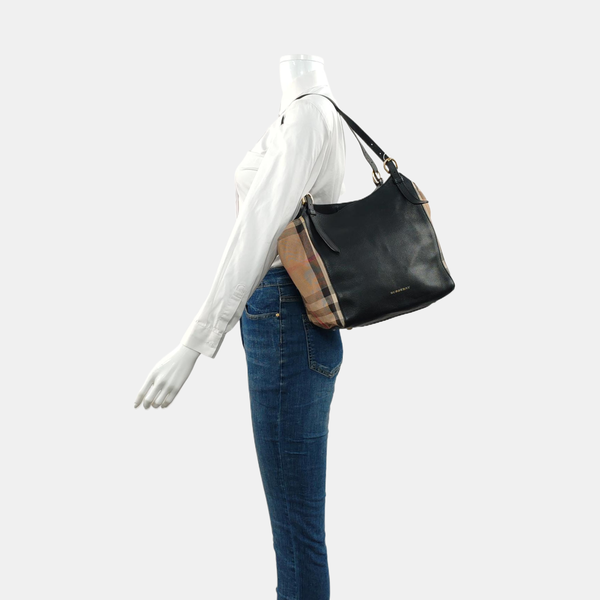 Authenticated pre-owned Canterbury Calfskin Black - Tote Bag at Looply