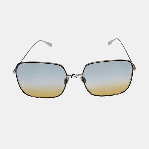 Gafas de sol metálicas azules