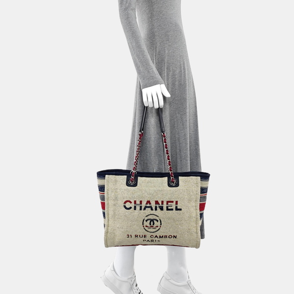 DEAUVILLE Small Canvas Beige