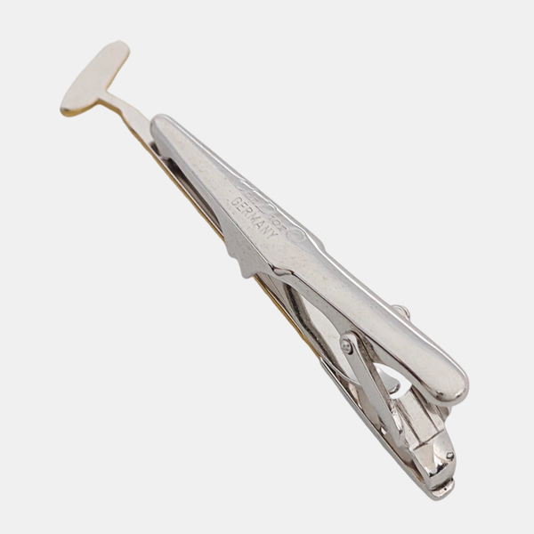 Metal Tie Clip Silver