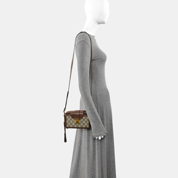 Monogram Coated Canvas Shoulder Bag Mini Multicolor