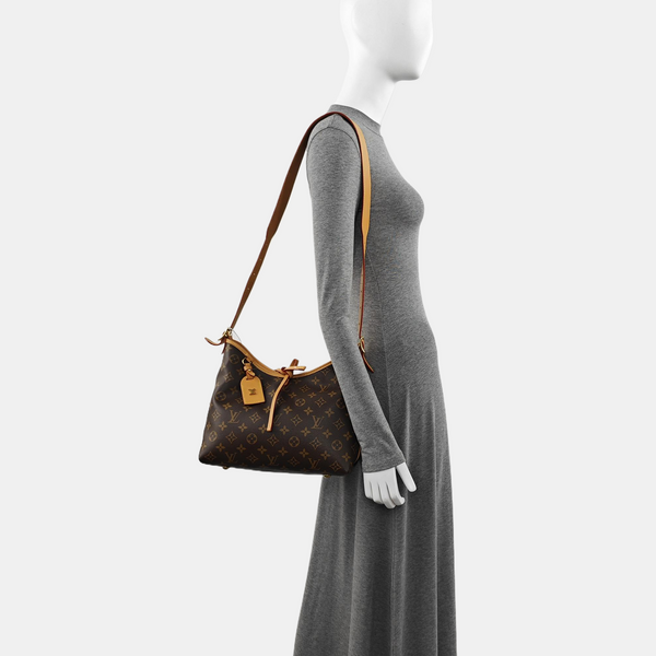 CARRYALL PM Monogram Coated Canvas Brown
