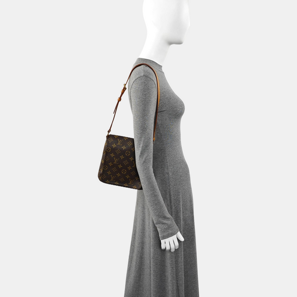 MUSETTE TANGO PM Monogram Coated Canvas Brown
