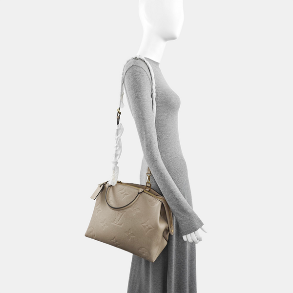 PALAIS GM Monogram Calfskin Gray