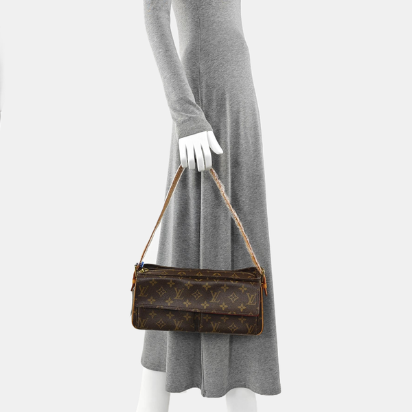 VIVA CITE Monogram Coated Canvas Brown