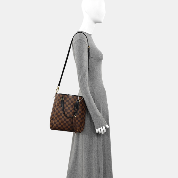DAMIER EBENE Coated Canvas Brown