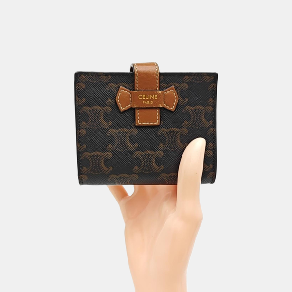 Coated Canvas Wallet Small Multicolor