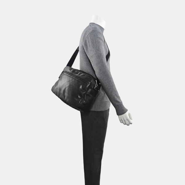 GG Imprime Monogram Coated Canvas Black
