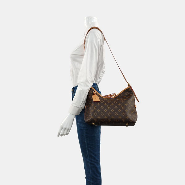 CARRYALL PM Monogram Coated Canvas Brown