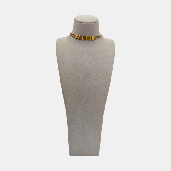 J'adior Metal Gold Necklace