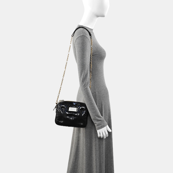 Special Material Shoulder Bag Black