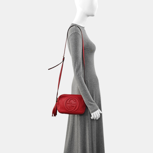 Soho Small Calfskin Red