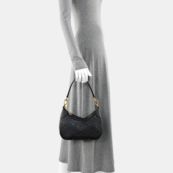 BAGATELLE Monogram Calfskin Black