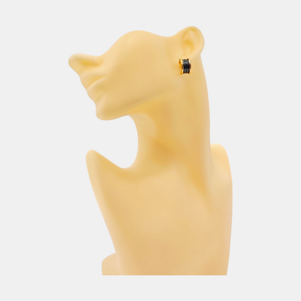 B.ZERO1 18k Rose Gold Stud Earrings