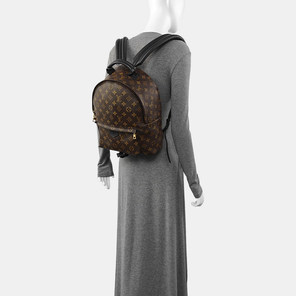 PALM SPRINGS MM Monogram Coated Canvas Brown