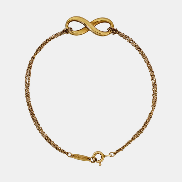 Tiffany Infinity 18k Gold Bracelet