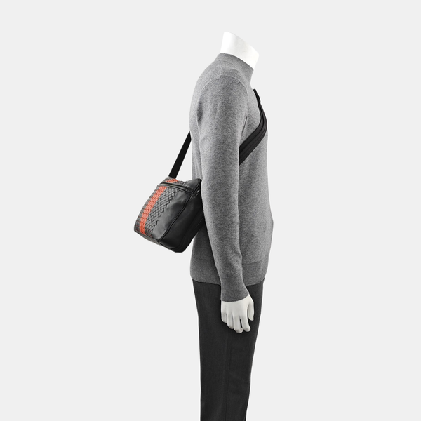 Calfskin Shoulder Bag Black