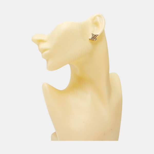 Metal Gold Stud Earrings